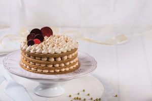 עוגת שכבות לוטוס